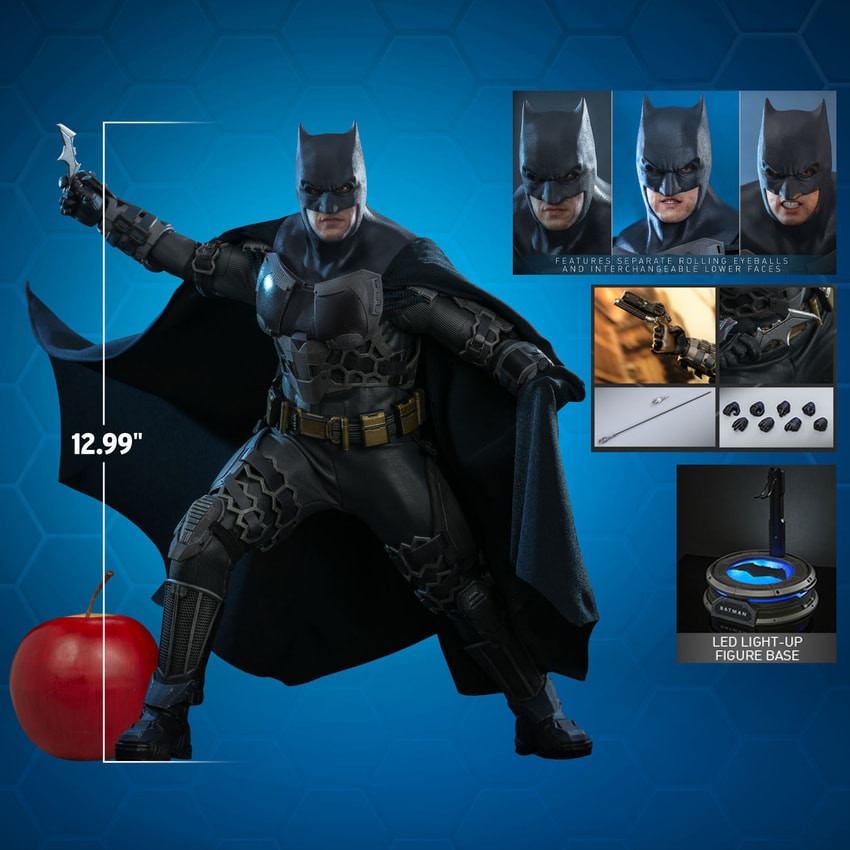 Hot Toys Flash & Batman DC 1/6 Scale Figure Collection 