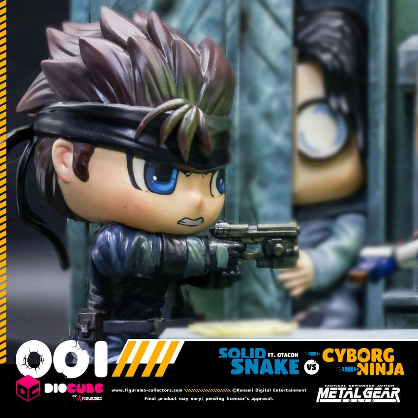 Metal Gear Solid: Solid Snake Vs. Cyborg Ninja DioCube