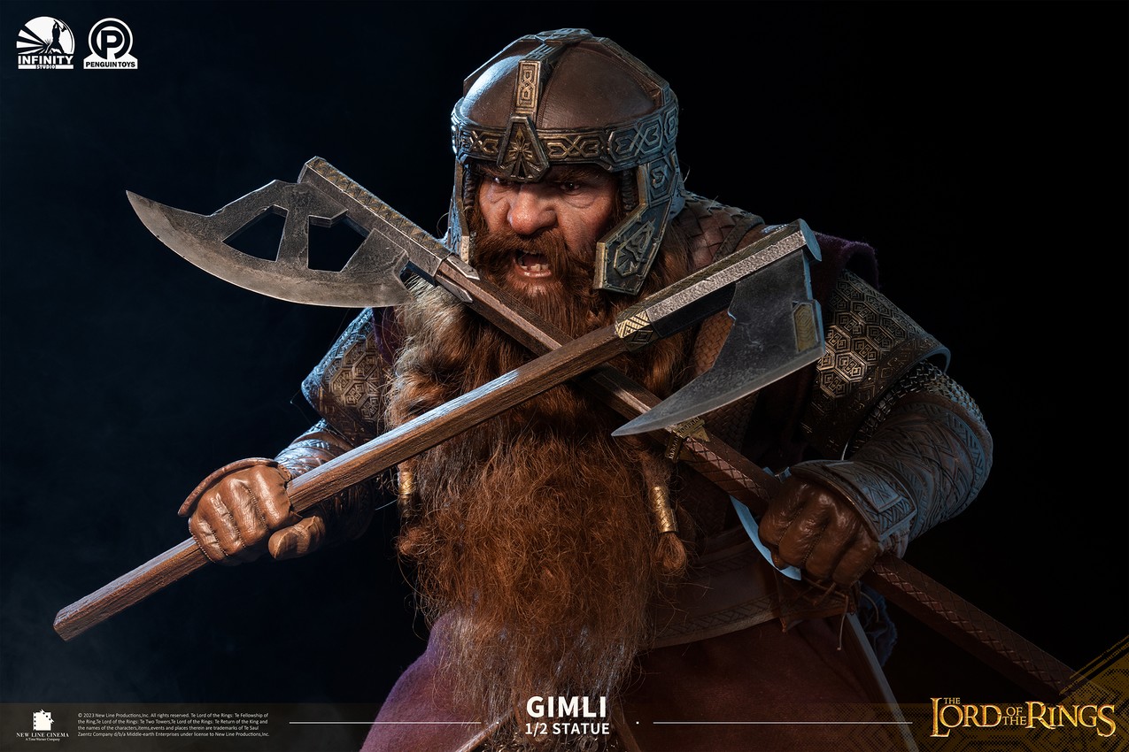 Gimli Statue by Infinity Statue X Penguin Toys | Sideshow