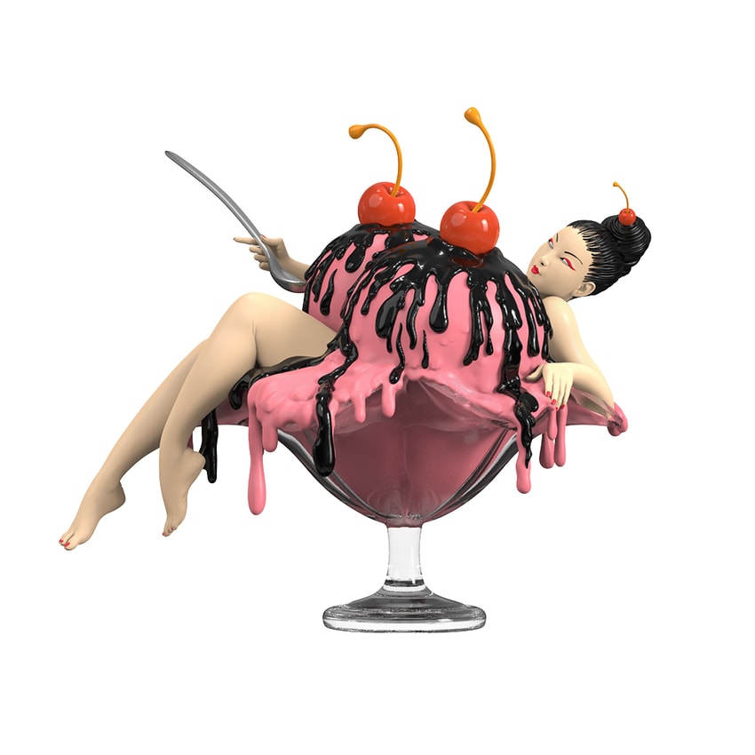 Cherry Bombom Vinyl Collectible by Mighty Jaxx | Sideshow Collectibles