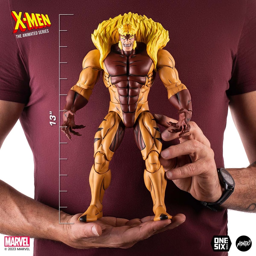 Sabretooth action figure discount