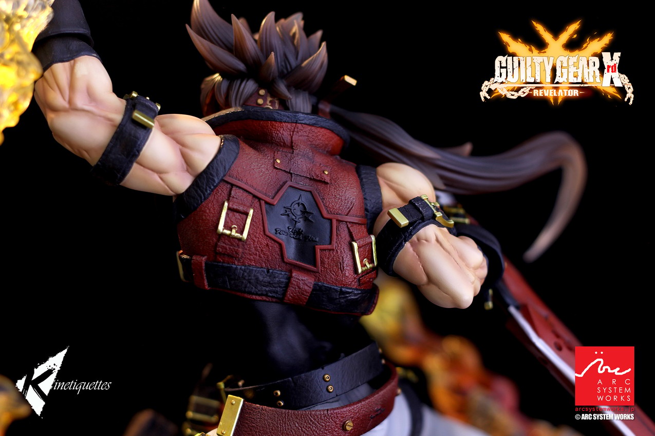 Guilty Gear Sol Badguy - The Bounty Hunter Diorama - Prototype Shown View 4