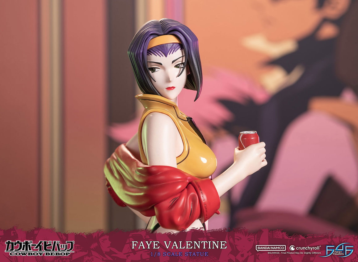 Cowboy Bebop Faye Valentine Statues - Prototype Shown View 3