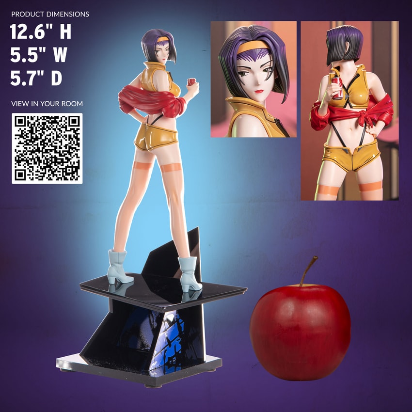 Cowboy Bebop Faye Valentine Statues - Prototype Shown View 2