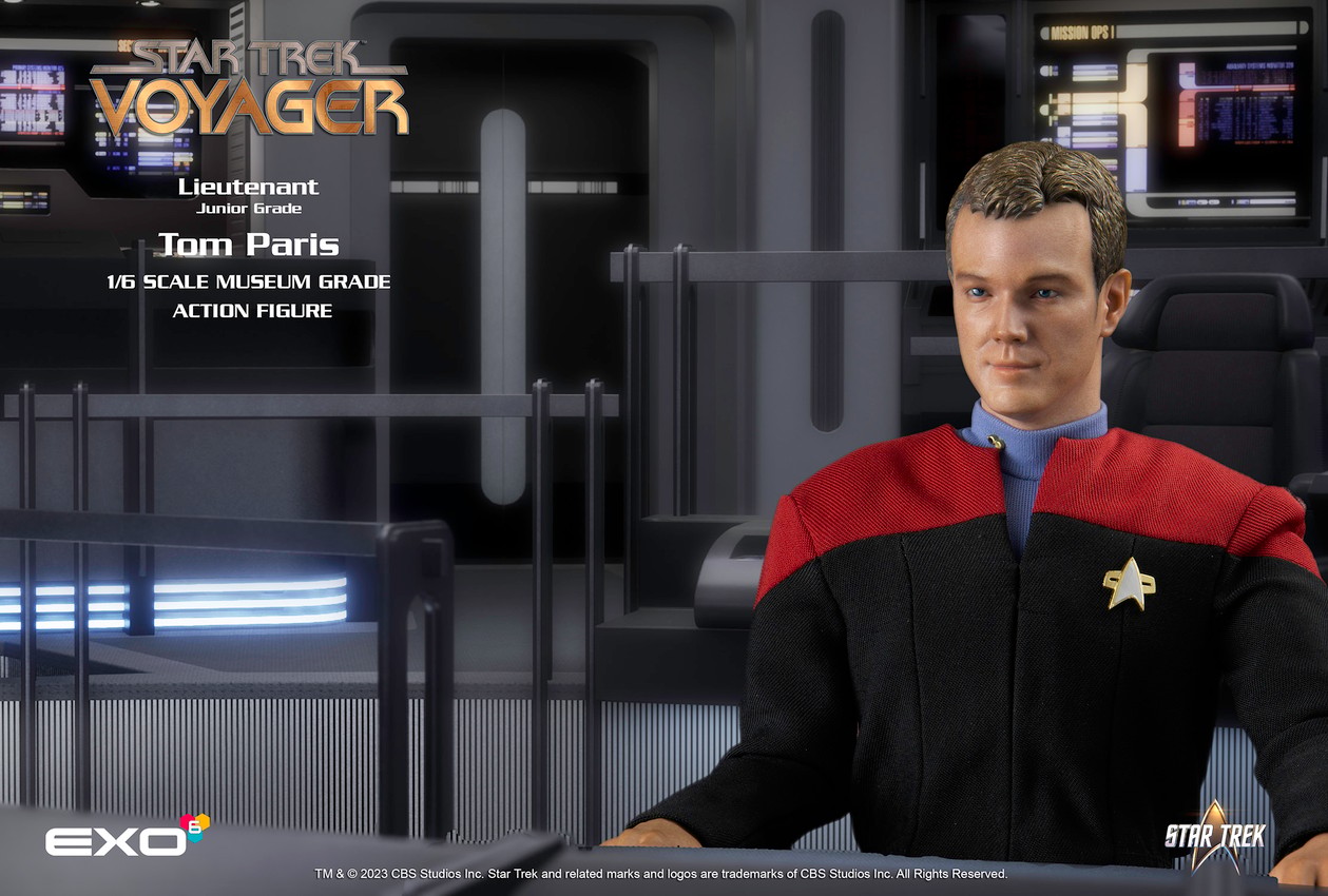 EXO-6 1/6 スタートレック シャラン トム パリス Paris DS9 Tom Paris Sixth Scale Figure by EXO-6 | Sideshow Collectibles