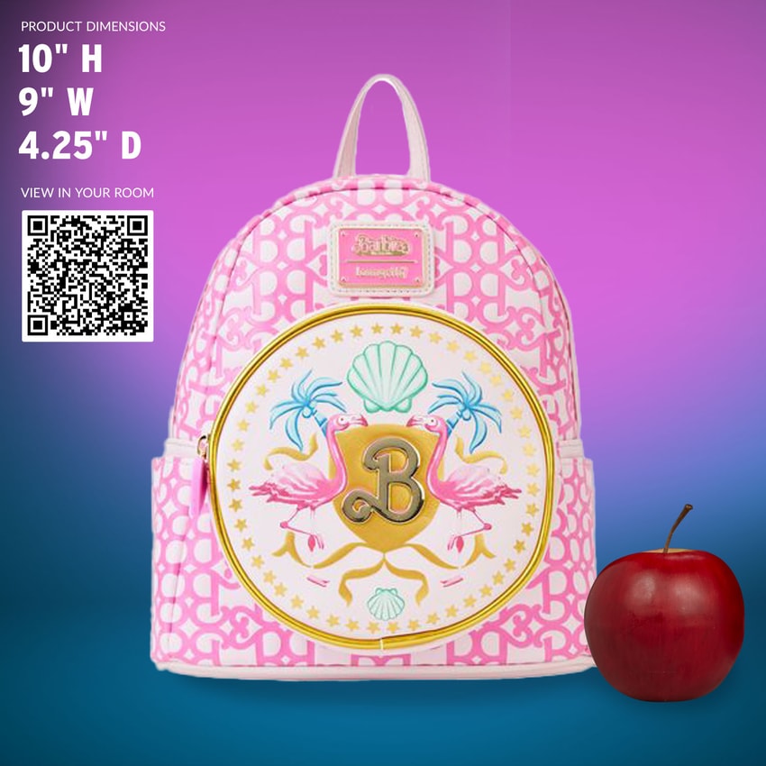 Barbie Movie Logo Mini Backpack by Loungefly Sideshow Collectibles