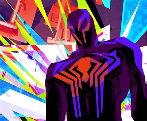 Marvel Spider-Man: Across the Spider-Verse: The Art of the Movie Book  View 2