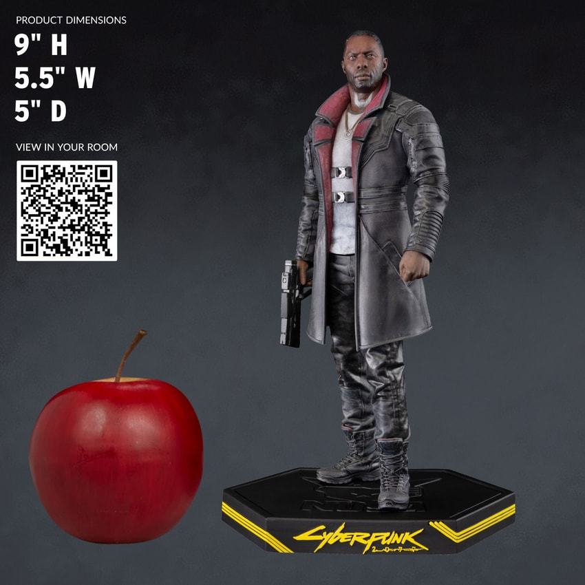 Cyberpunk 2077 Solomon Reed PVC Figure - Prototype Shown View 2