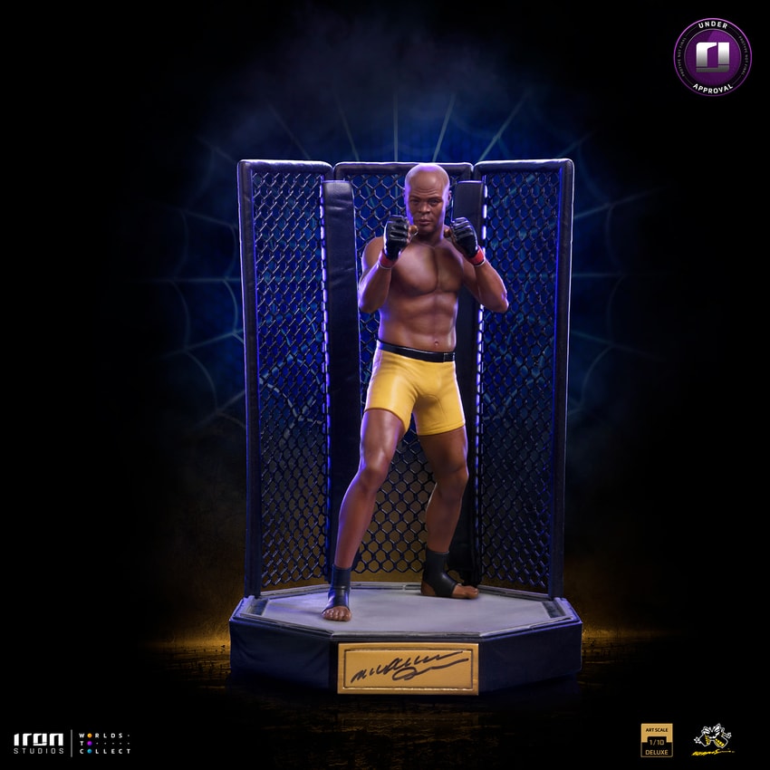 Anderson Spider Silva Deluxe 1:10 Scale Statue by Iron