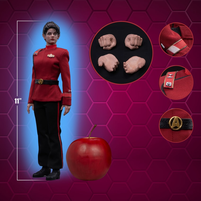 Star Trek Lt. Saavik (Kobayashi Maru Version) Sixth Scale Figure - Prototype Shown View 2