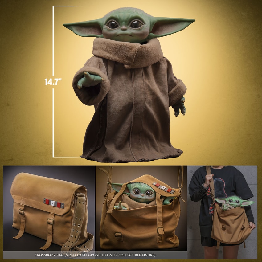 Grogu Life-Size Figure by Hot Toys | Sideshow Collectibles
