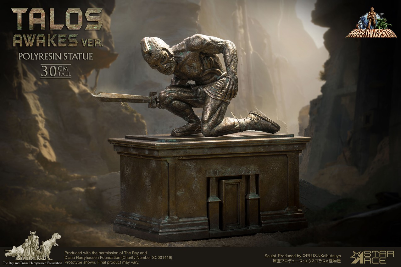 Ray Harryhausen Talos (Awakes Version) Statues - Prototype Shown View 1