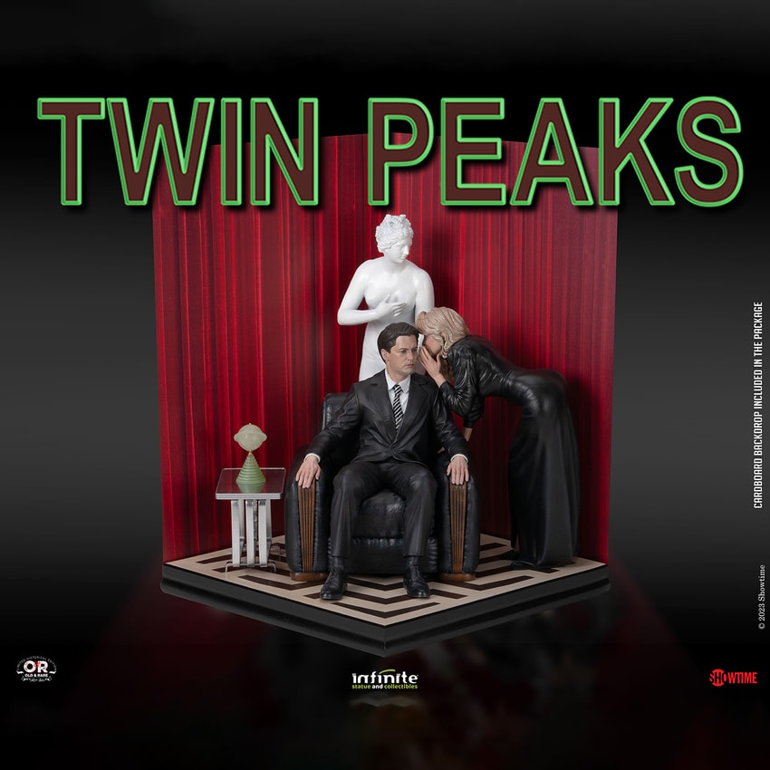Twin Peaks The Red Room Diorama - Prototype Shown View 4
