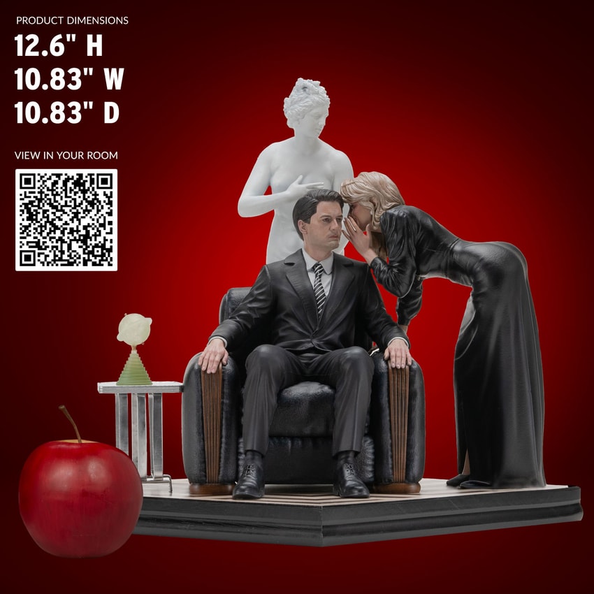 Twin Peaks The Red Room Diorama - Prototype Shown View 2
