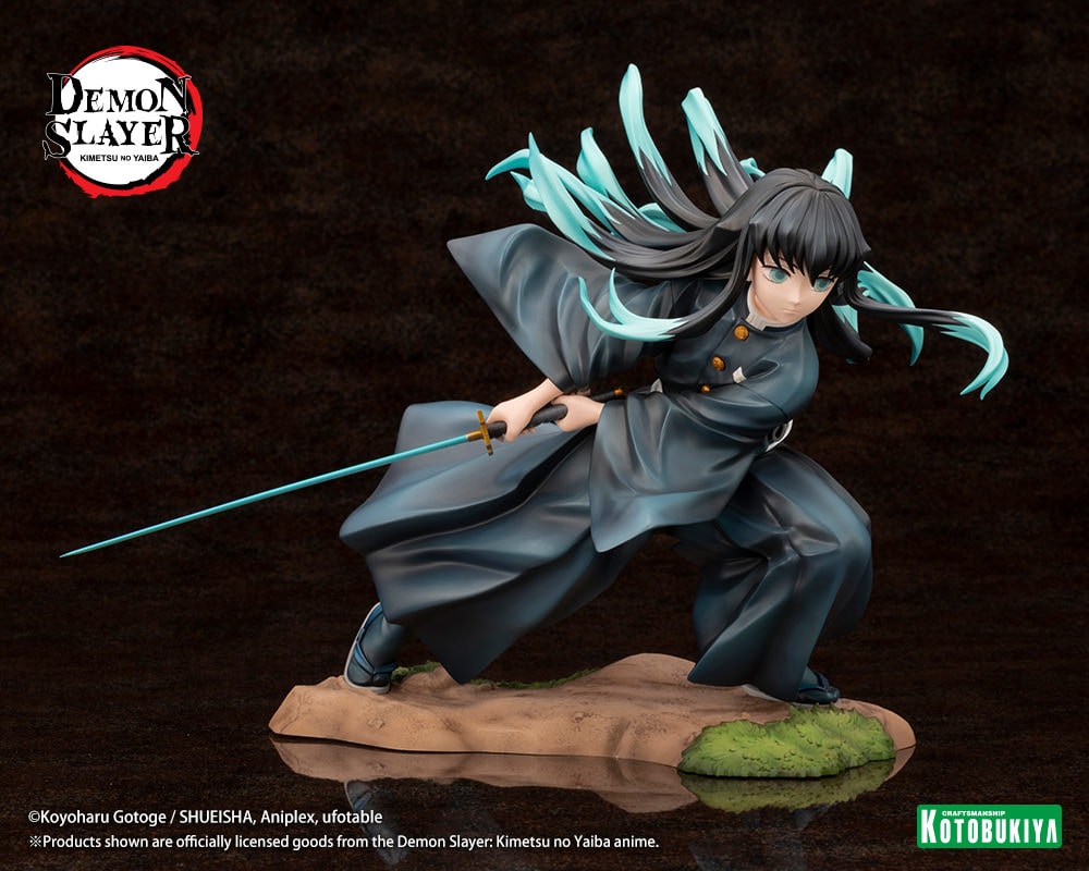 Demon Slayer Muichiro Tokito Statues - Prototype Shown View 3