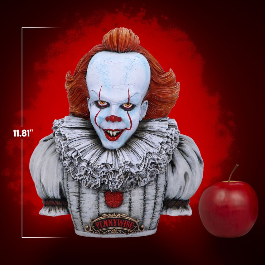 Nemesis Now Officially Licensed IT Chapter 2 Pennywise Bust, White, 30 cm