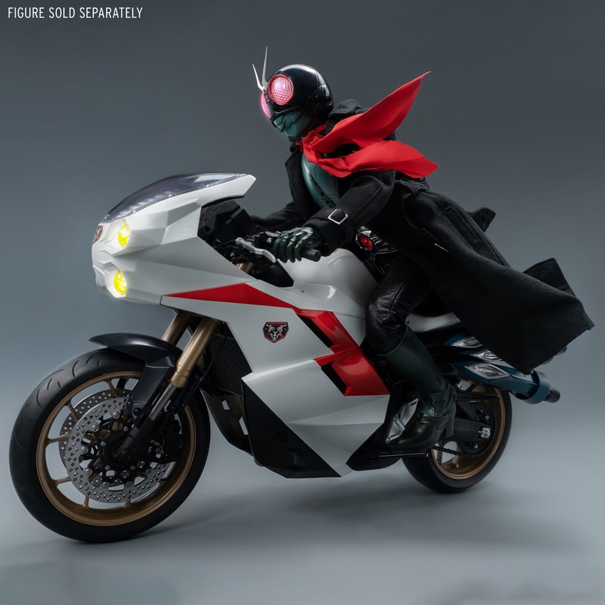 Transformed Cyclone for Masked Rider (Shin Masked Rider)- Prototype Shown View 3