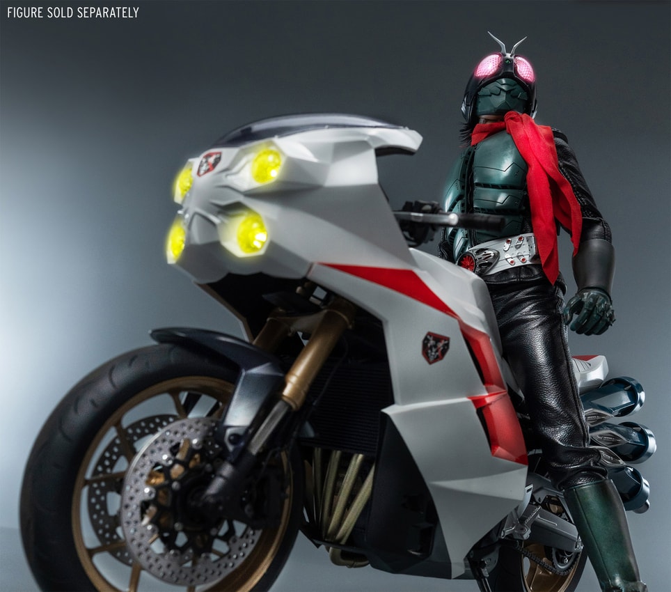 Transformed Cyclone for Masked Rider (Shin Masked Rider)- Prototype Shown View 4