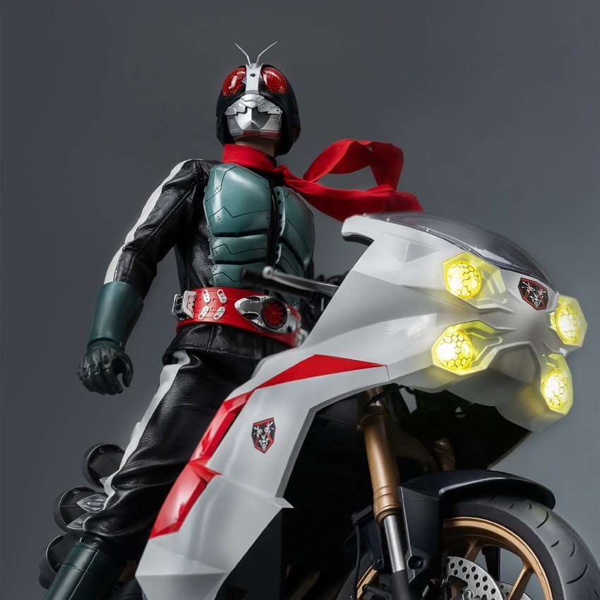 Transformed Cyclone for Masked Rider No. 2 (Shin Masked Rider)- Prototype Shown View 1