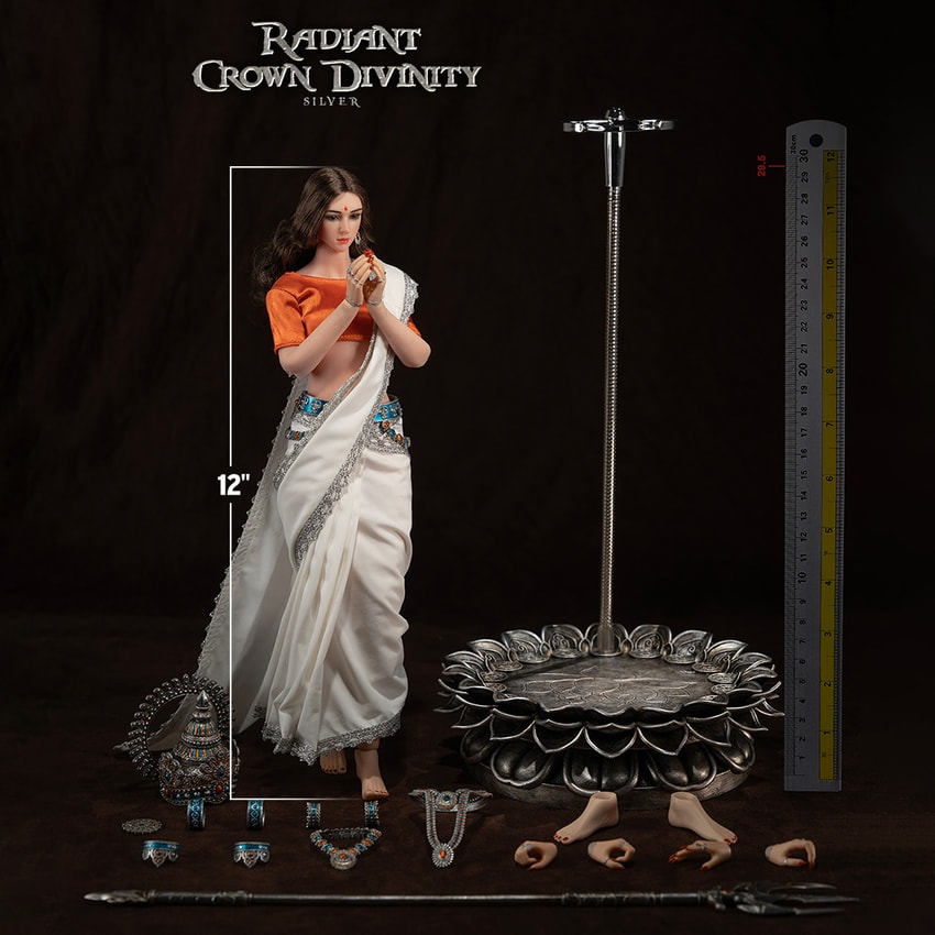 Radiant Crown Divinity (Silver) Sixth Scale Figure by Radiant Crown Divinity (Silver) Sixth Scale Figure by