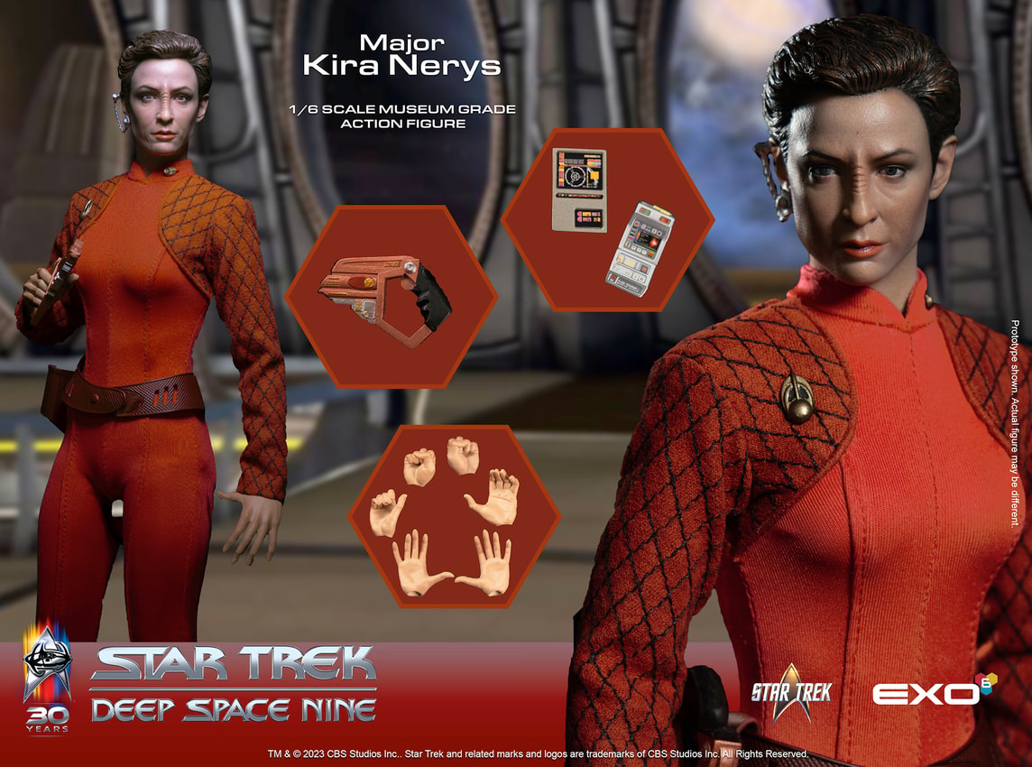 Kira Nerys Sixth Scale Figure by EXO-6 | Sideshow Collectibles