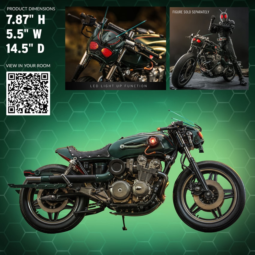 Kamen Rider Battle Hopper Sixth Scale Figure Accessory - Prototype Shown View 2