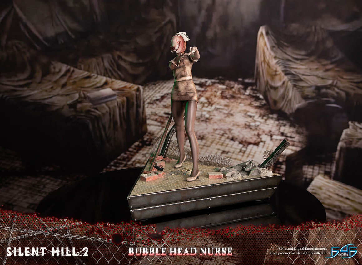 Silent Hill 2 Bubble Head Nurse Statues - Prototype Shown View 6
