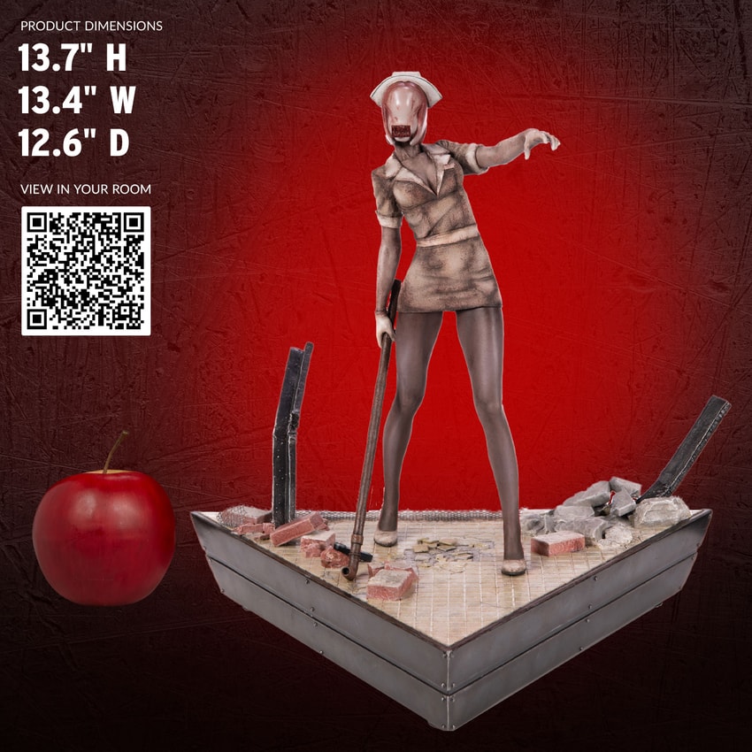 Silent Hill 2 Bubble Head Nurse Statues - Prototype Shown View 2