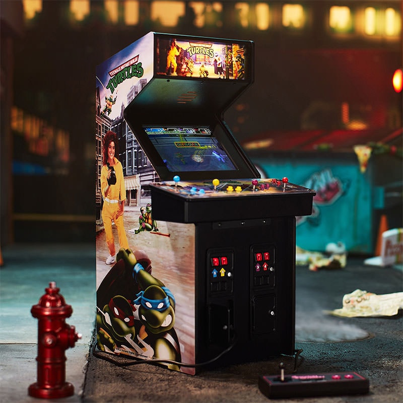 Teenage Mutant Ninja Turtles Quarter Arcades- Prototype Shown View 1