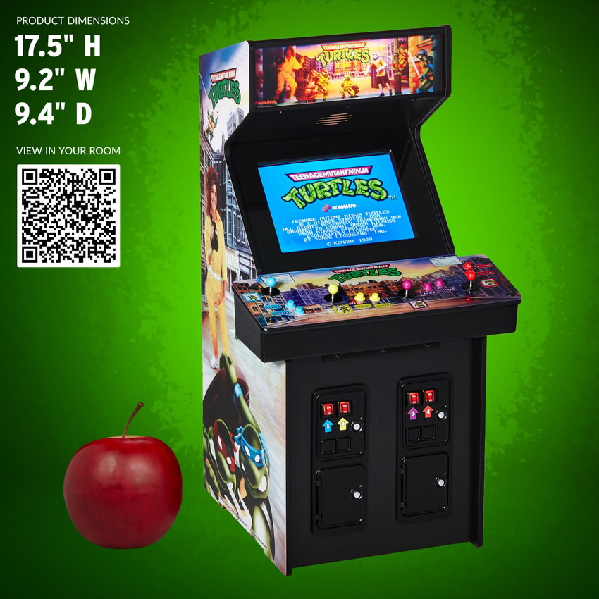 Teenage Mutant Ninja Turtles Quarter Arcades- Prototype Shown View 2