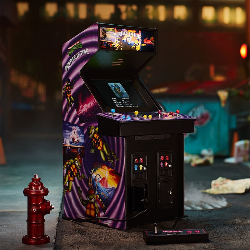 Teenage Mutant Ninja Turtles: Turtles In Time Quarter Arcades- Prototype Shown View 1