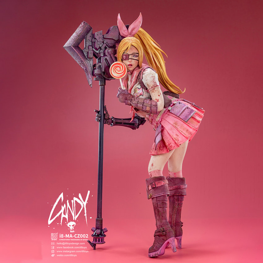 i8Toys Candy (Battle Damaged Version) Sixth Scale Figure - Prototype Shown View 1