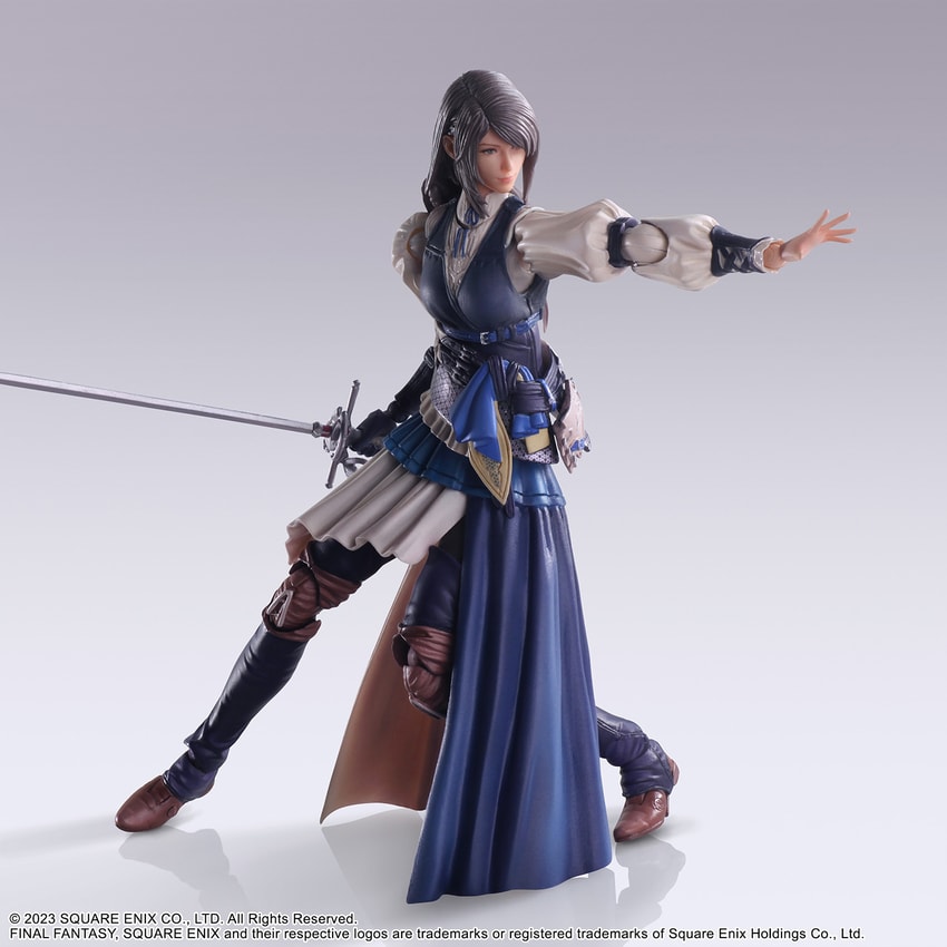 Final Fantasy Jill Warrick Action Figure - Prototype Shown View 3
