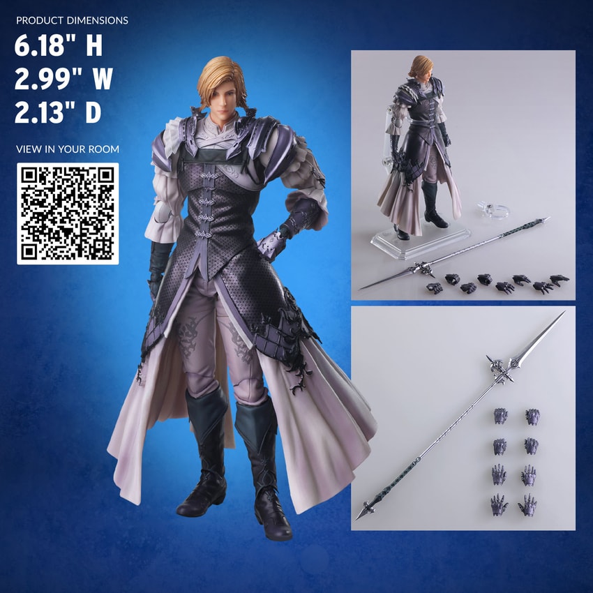Dion Lesage BRING ARTS Action Figure by Square Enix | Sideshow
