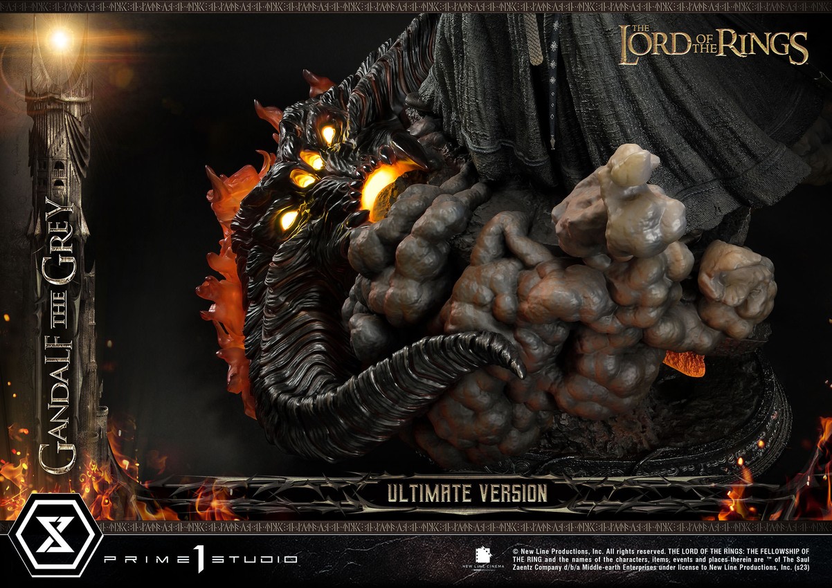 The Lord of the Rings Gandalf the Grey (Ultimate Version) Quarter Scale Statue - Prototype Shown View 5
