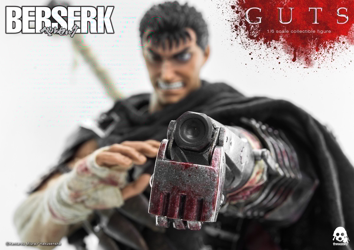 Guts Black Swordsman Sixth Scale Figure by Threezero