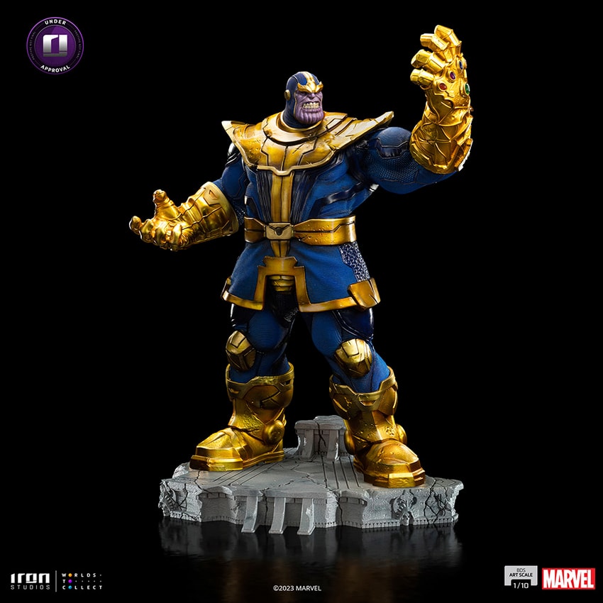Thanos 1:10 Scale Statue by Iron Studios | Sideshow Collectibles