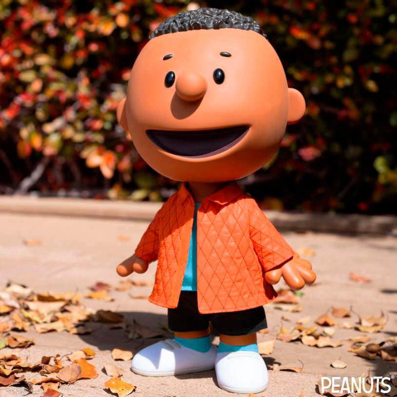 Peanuts Franklin Jacket Vinyl Collectible - Prototype Shown View 1