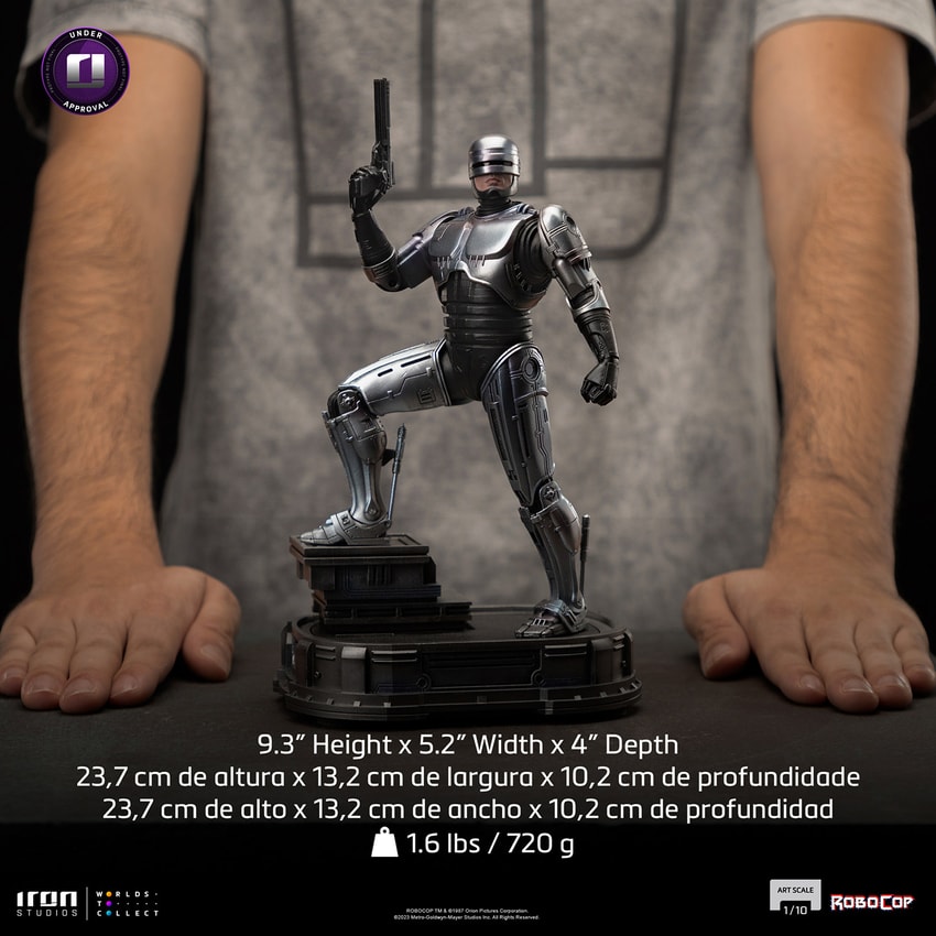 RoboCop Deluxe Art Scale 1:10 Statue by Iron Studios