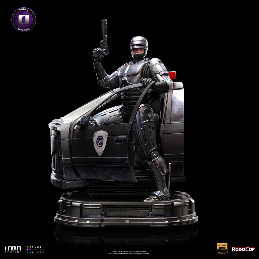 RoboCop Deluxe Art Scale 1:10 Statue by Iron Studios | Sideshow