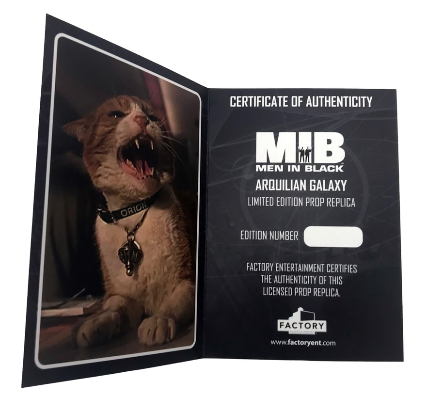Men in Black The Arquilian Galaxy Necklace Prop Replica - Prototype Shown View 5