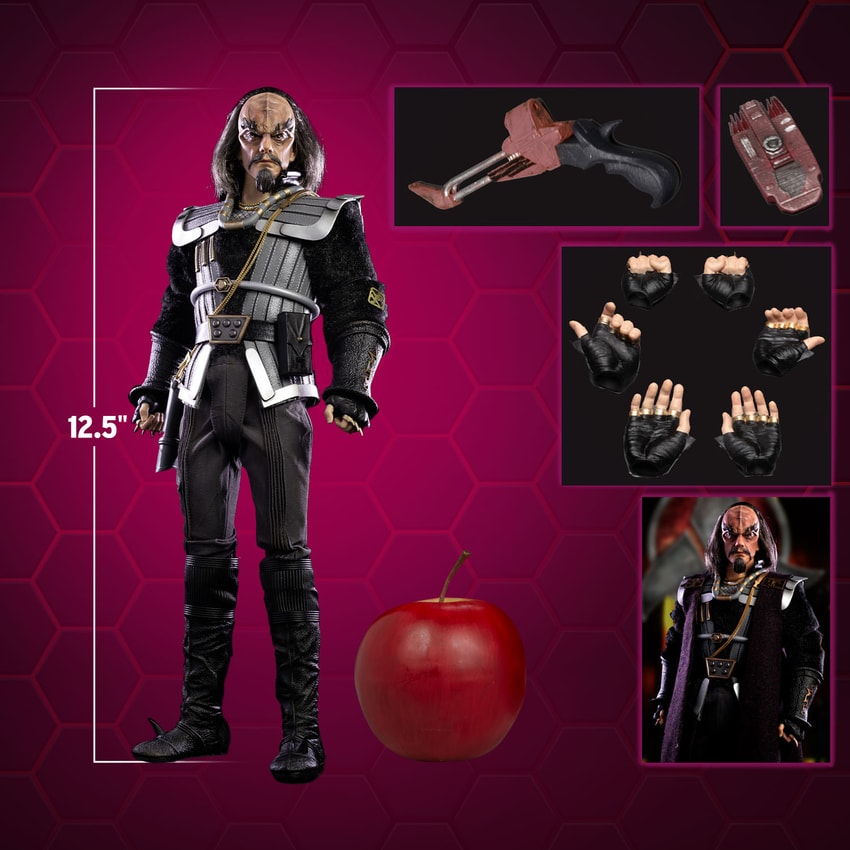 Star Trek Commander Kruge Sixth Scale Figure - Prototype Shown View 2