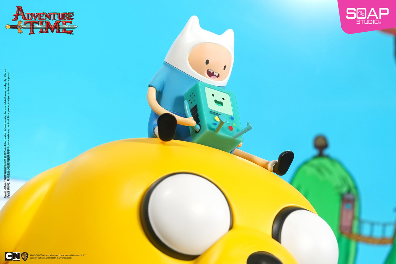Adventure Time Finn and Big Buddy Jake Collectible Figure - Prototype Shown View 3