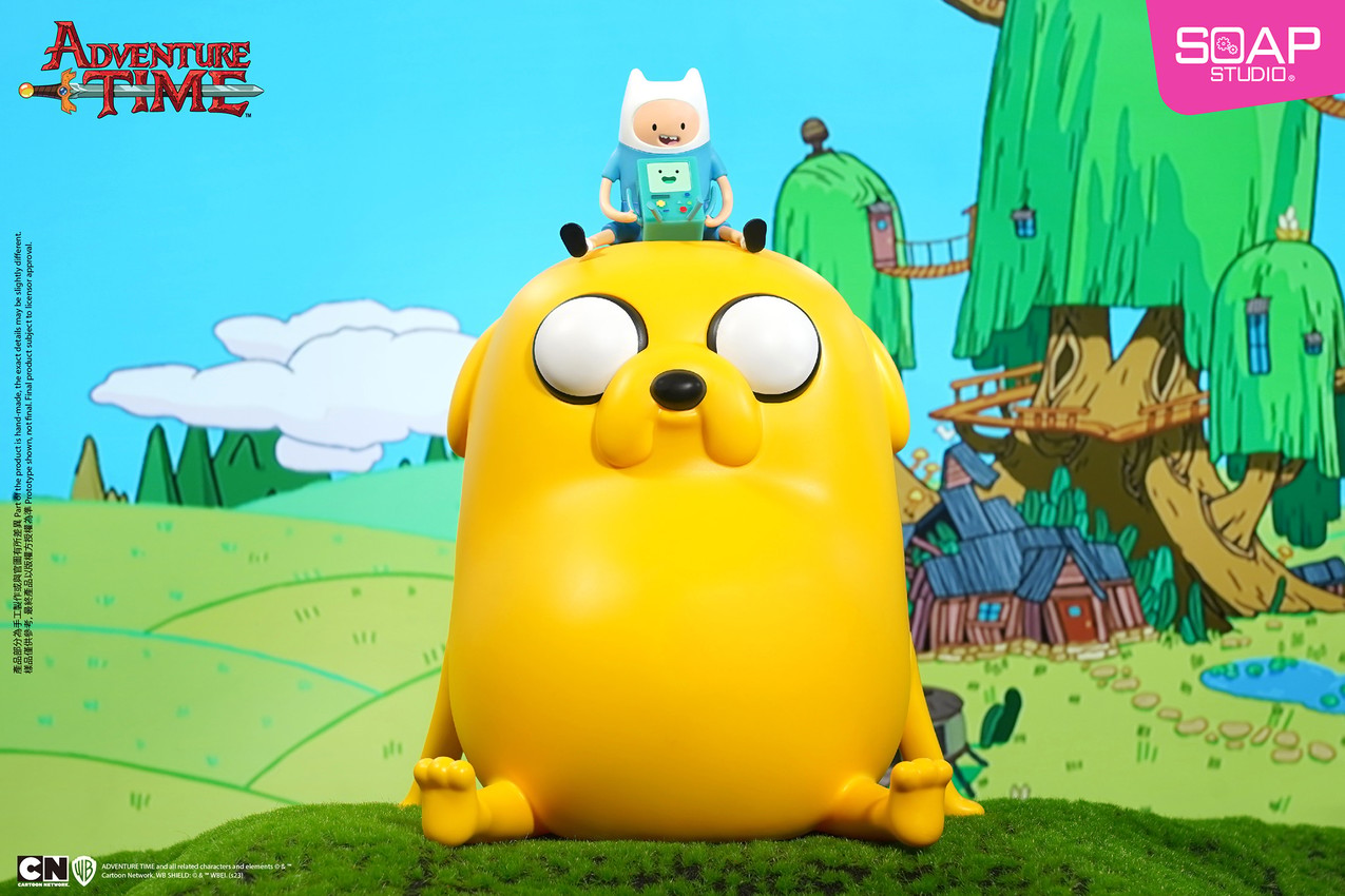 Adventure Time Finn and Big Buddy Jake Collectible Figure - Prototype Shown View 6
