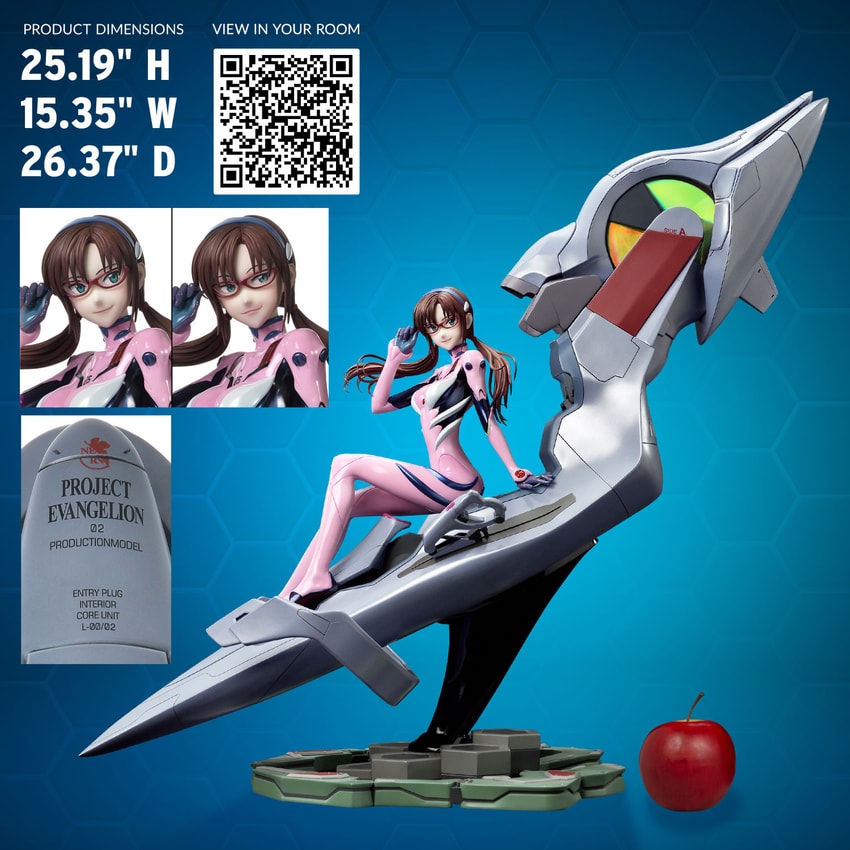 Mari Makinami Illustrious Entry Plug Interior 1:4 Scale Statue by