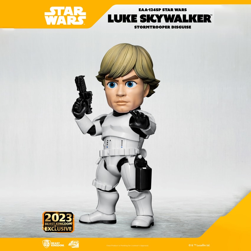 Luke Skywalker (Stormtrooper Disguise) Egg Attack Action