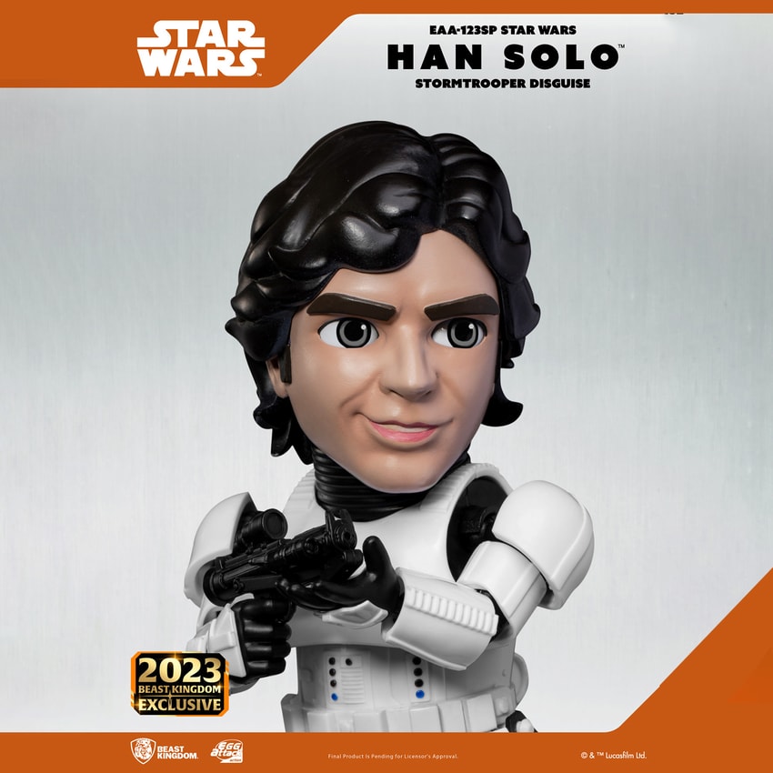 Han Solo (Stormtrooper Disguise) Egg Attack Action Figure by Beast