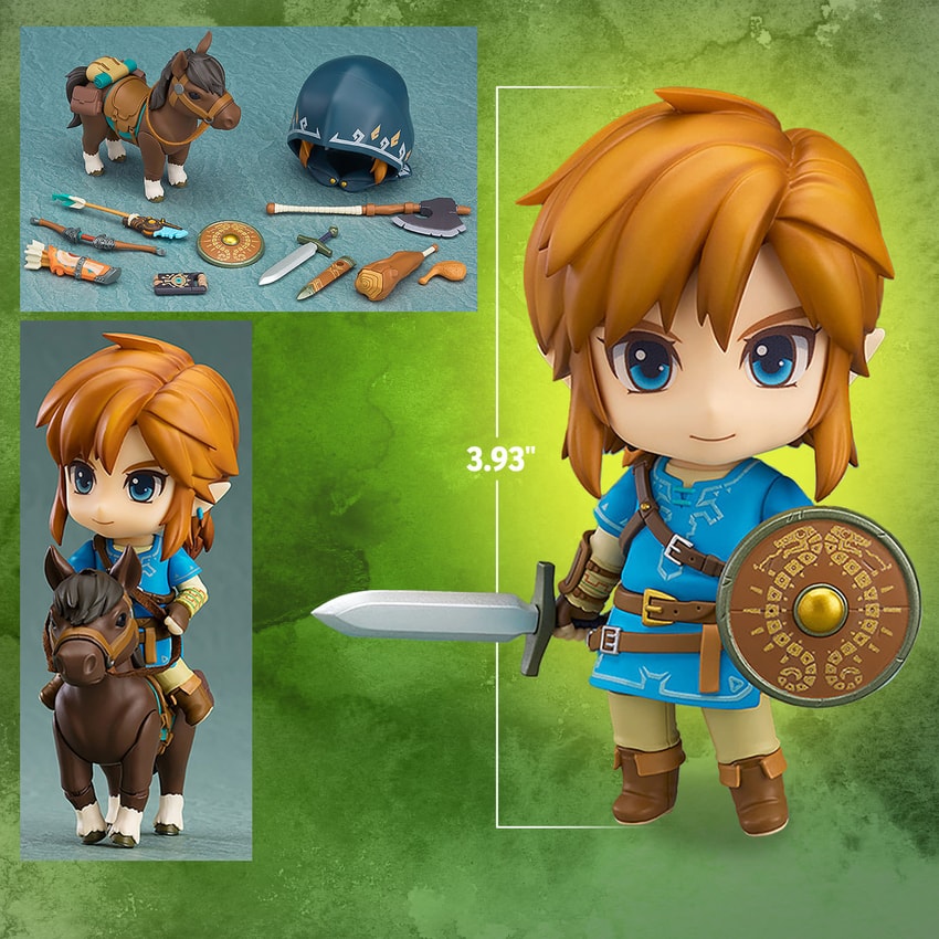 Link - The Legend of Zelda: Breath of the Wild Nendoroid Toy