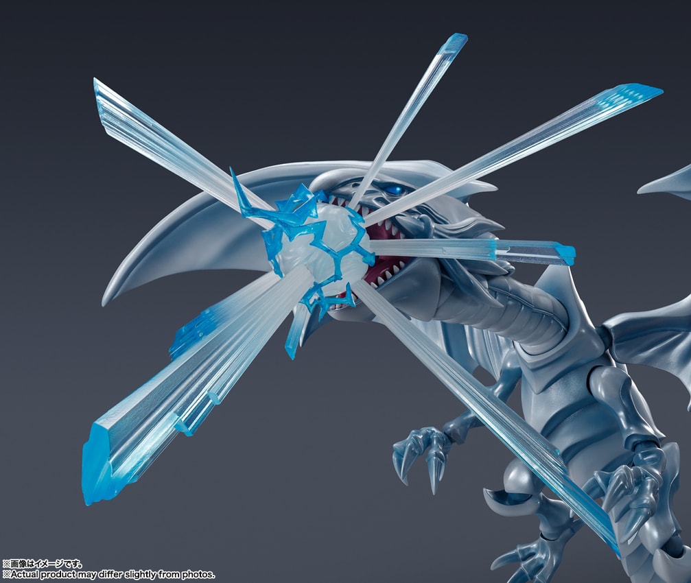 Yu-Gi-Oh! Blue-Eyes White Dragon Collectible Figure - Prototype Shown View 5