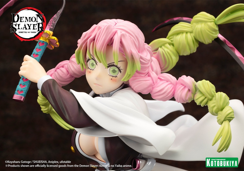 Demon Slayer Mitsuri Kanroji Statues - Prototype Shown View 3
